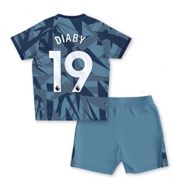 Aston Villa Moussa Diaby #19 Koszulka Trzecich Dziecięca 2023-24 Krótki Rękaw (+ Krótkie spodenki)